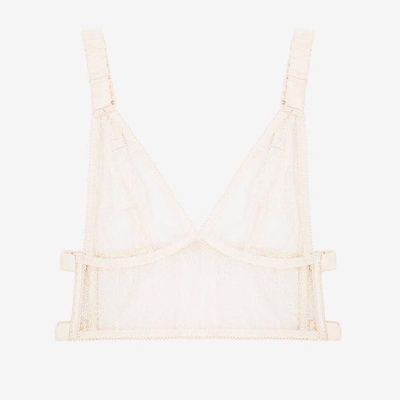 Anine Bing Lace Bralette N112-20 - Picture 3 of 7